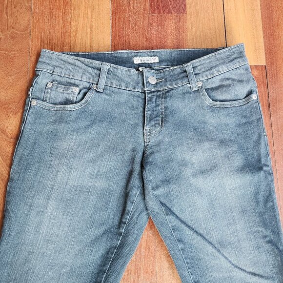 Forever 21 Gray Straight Leg Jeans Size 7 - Picture 8 of 16